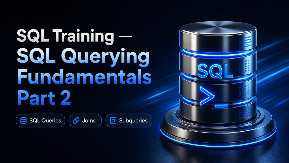 دورة SQL — أساسيات استعلامات SQL الجزء الثاني