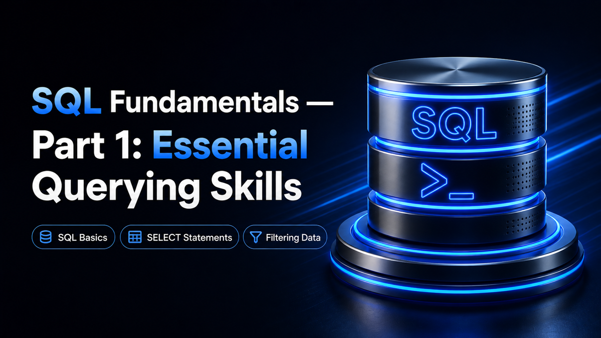 أساسيات SQL — الجزء الأول: مهارات الاستعلام الأساسية