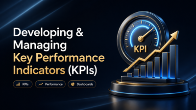 تطوير وإدارة مؤشرات الأداء الرئيسية (KPIs)