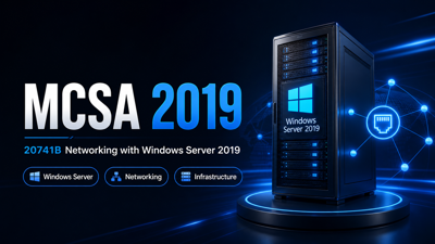 MCSA 2019 — الدورة 2: شبكات Windows Server 2019 (20741B)